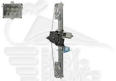 LEVE VITRE ARD ELECT CONFORT - 07/08→ Pour FIAT DOBLO - FT071 11/05→01/10