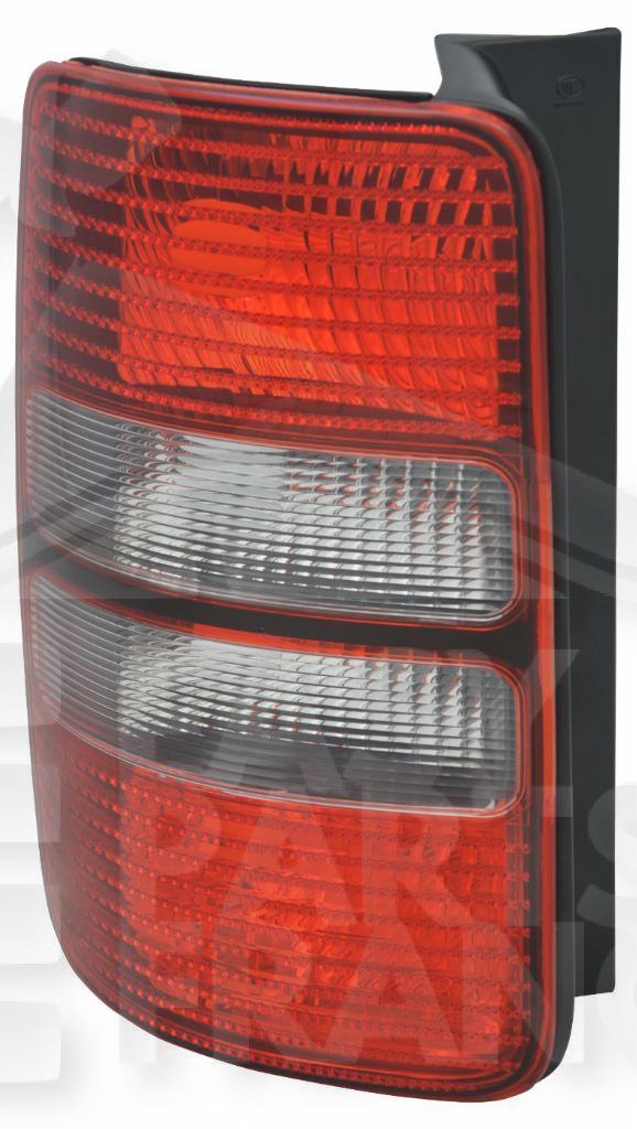 FEU ARG FUME - HAYON Pour VOLKSWAGEN CADDY CARGO/VAN - VO222 10/10→04/15
