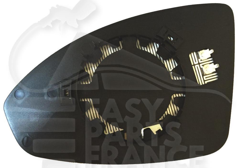 GLACE DE RETRO D CONVEX CHAUF Pour CHEVROLET CRUZE - CV021 04/09→09/12