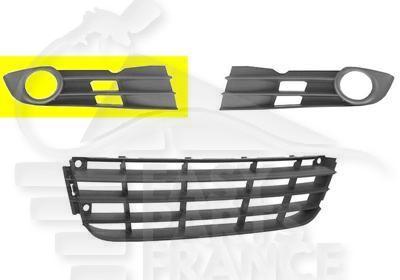 GRILLE DE PC AVD A/EMPL AB NOIRE Pour VOLKSWAGEN TOURAN - VO191 01/07→09/10