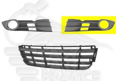 GRILLE DE PC AVG A/EMPL AB NOIRE Pour VOLKSWAGEN TOURAN - VO191 11/06→08/10