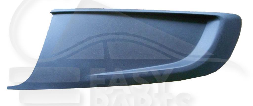 GRILLE DE PC AVG NOIRE Pour VOLKSWAGEN TOURAN - VO192 10/10→08/15