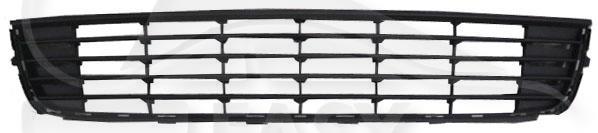 GRILLE CENTRALE DE PC AV NOIRE S/MOULURE Pour VOLKSWAGEN TOURAN - VO192 09/10→03/15