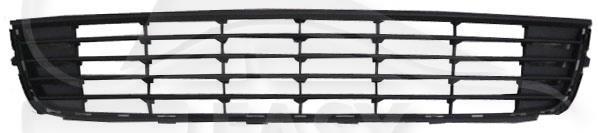 GRILLE CENTRALE DE PC AV NOIRE A/MOULURE Pour VOLKSWAGEN TOURAN - VO192 09/10→03/15