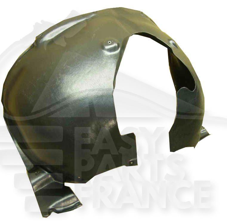 PARE BOUE AILE AVG sauf 5,0 L Pour VOLKSWAGEN TOUAREG - VO181 01/07→12/10