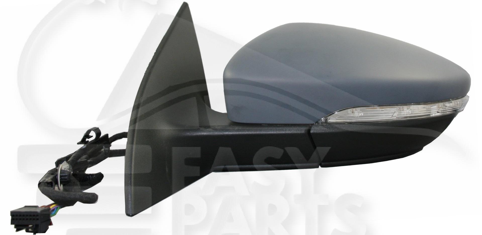 RETRO G ELECT CHAUF A PEINDRE A/FEU 6 PINS Pour VOLKSWAGEN SCIROCCO - VO150 01/08→01/14