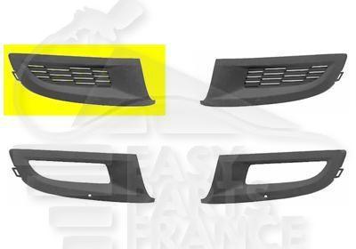 GRILLE DE PC AVD NOIRE Pour VOLKSWAGEN POLO - VO138 09/09→06/14