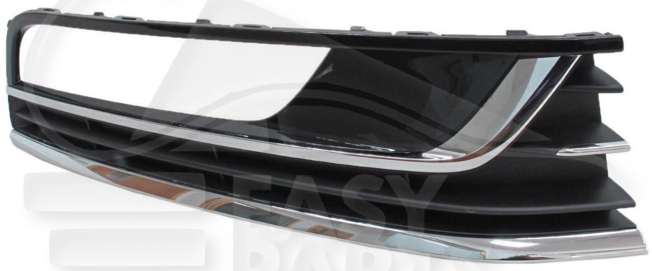 GRILLE DE PC AVD M/HIGHLINE Pour VOLKSWAGEN PASSAT - VO115 10/10→08/14