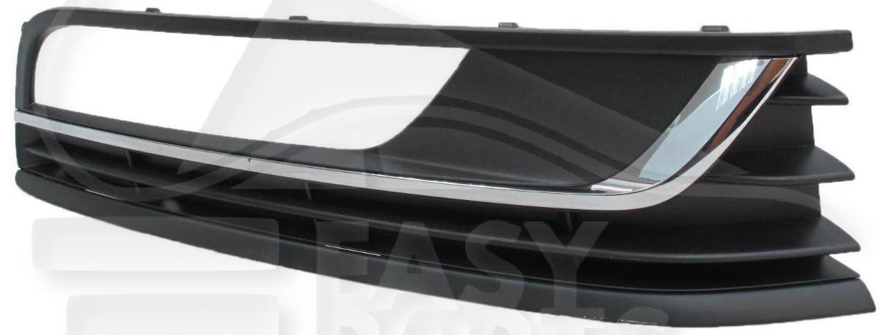 GRILLE DE PC AVD M/TRENDLINE Pour VOLKSWAGEN PASSAT - VO115 10/10→08/14