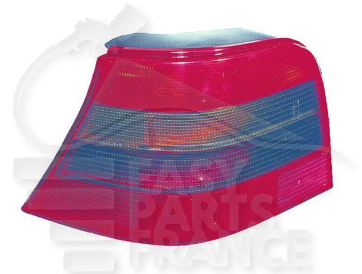 FEU ARG FUME - 3/5 PTES Pour VOLKSWAGEN GOLF 4 - VO053 01/98→11/03