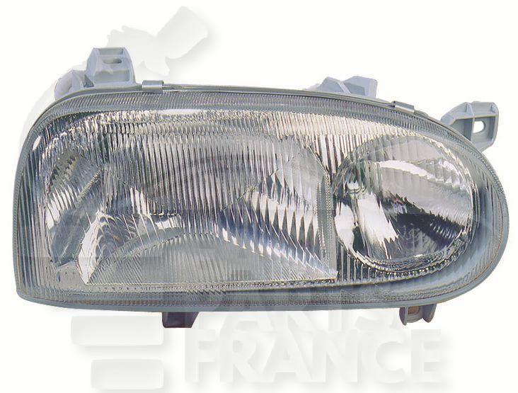 OPT D H1+H1 +/- ELECT Pour VOLKSWAGEN GOLF 3 - VO052 08/91→12/97