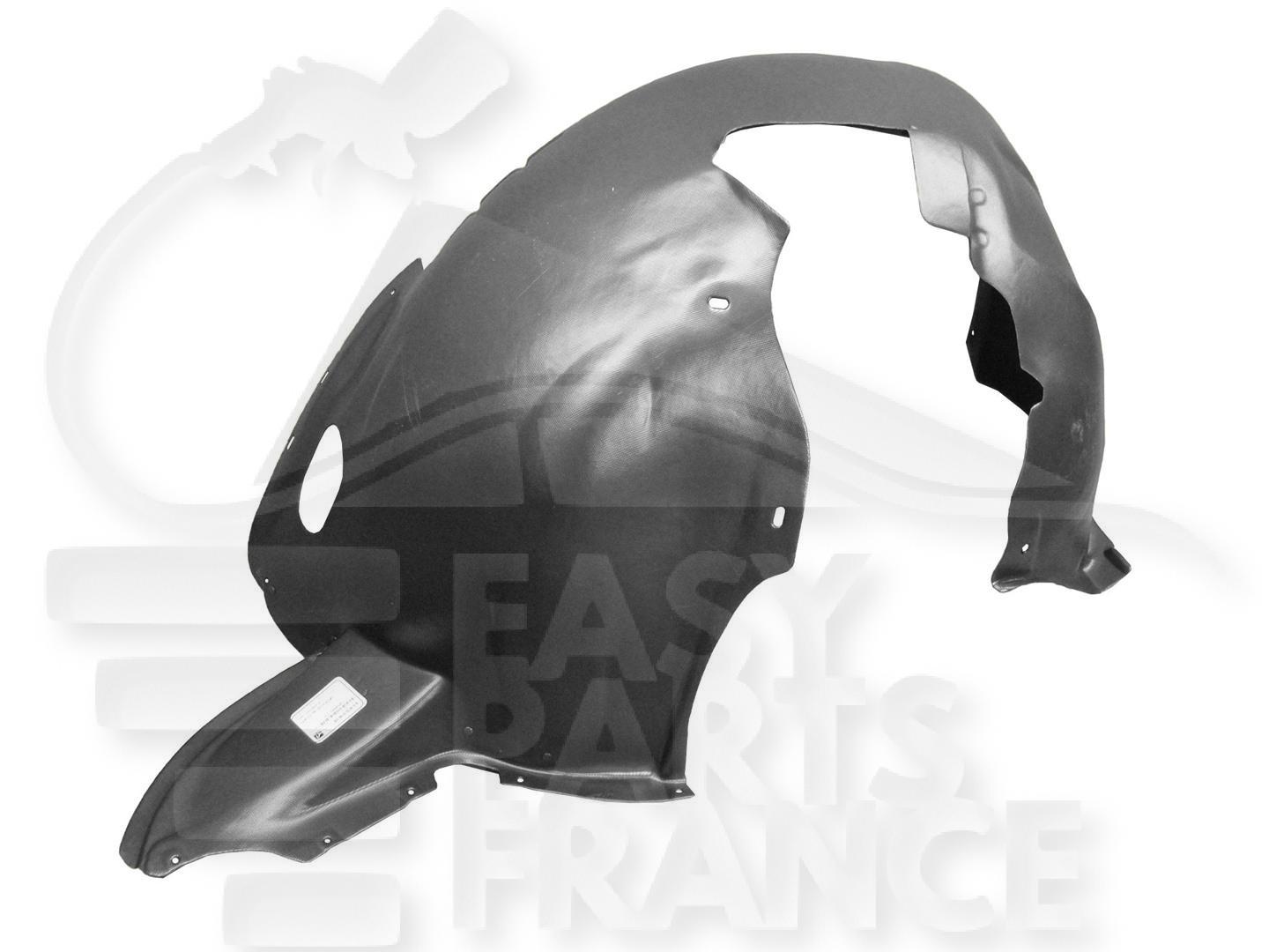 PARE BOUE AILE AVD mod GLI Pour VOLKSWAGEN JETTA - VO083 01/11→06/14