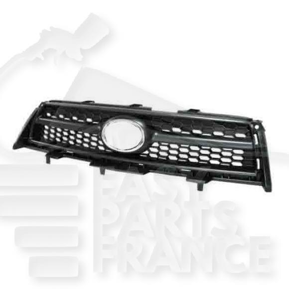 GRILLE DE CALANDRE NOIRE S/MOULURE Pour TOYOTA RAV 4 - TY195 02/09→03/10