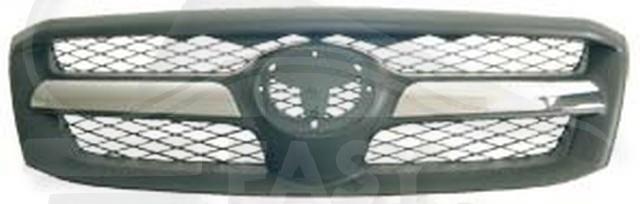 GRILLE DE CALANDRE Pour TOYOTA HILUX - TY134 01/04→01/09