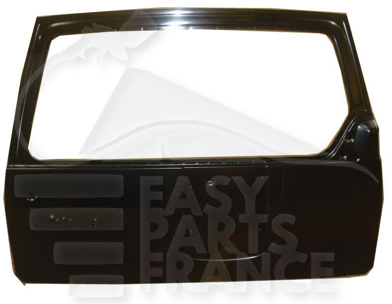 PORTE DE COFFRE Pour SUZUKI VITARA 3 PTES - SZ100 10/88→12/92
