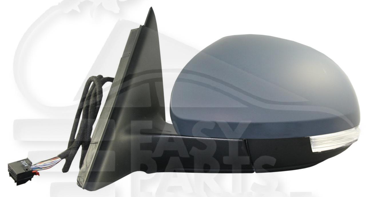 RETRO G ELECT CHAUF A PEINDRE MEMO A/FEU & FEU DE SOL Pour SKODA YETI - SK070 01/10→08/13