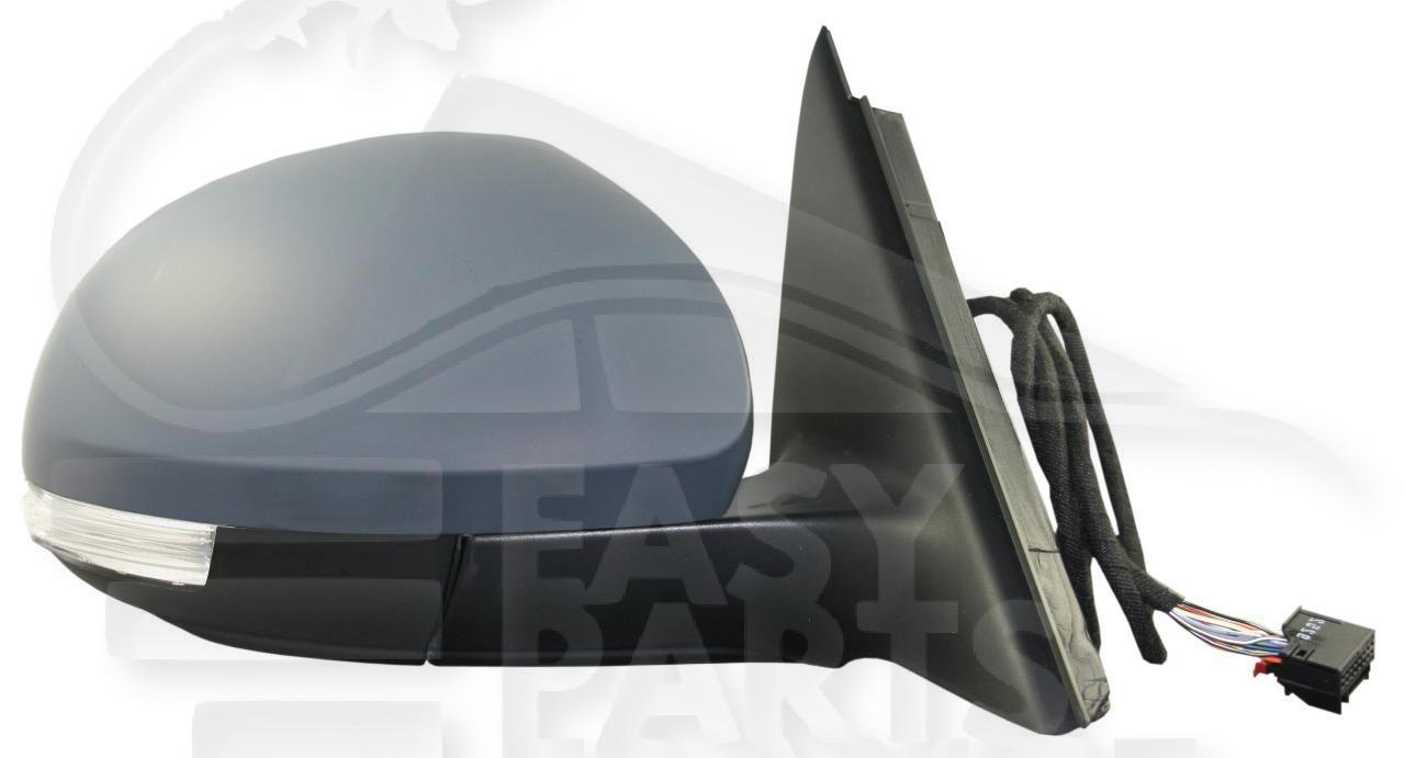 RETRO D ELECT CHAUF A PEINDRE MEMO A/FEU & FEU DE SOL Pour SKODA YETI - SK070 01/10→08/13