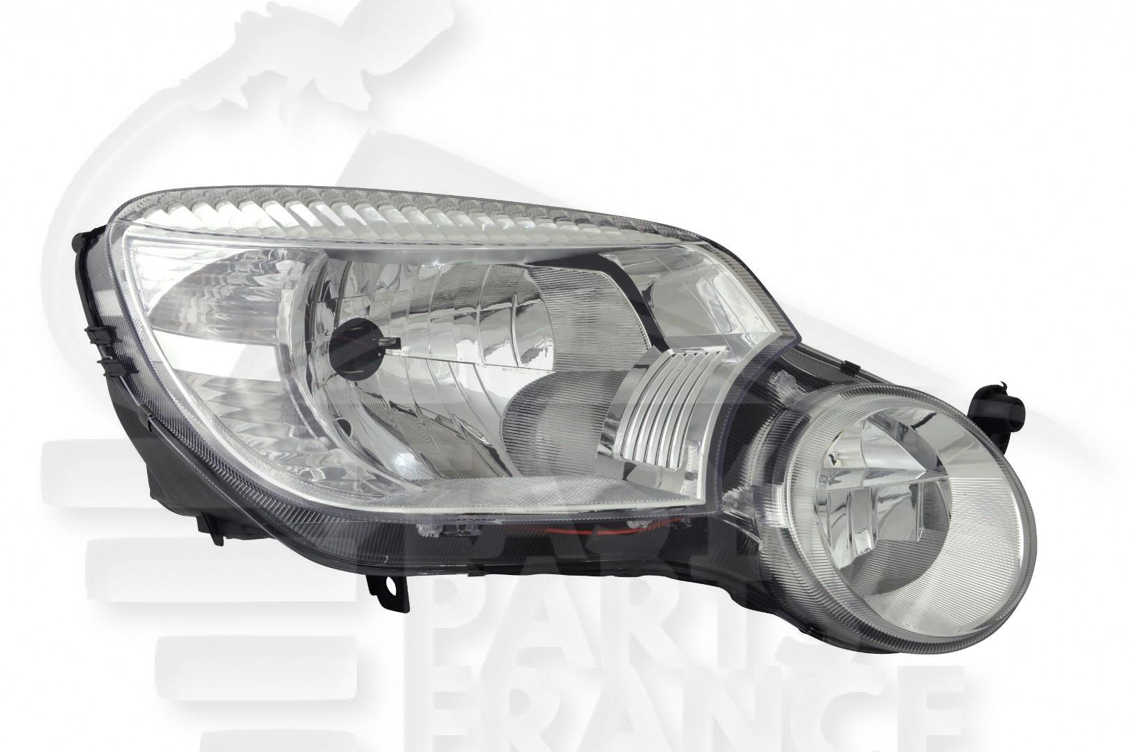 OPT D H4+H7 ELECT A/MOTEUR Pour SKODA YETI - SK070 01/10→08/13