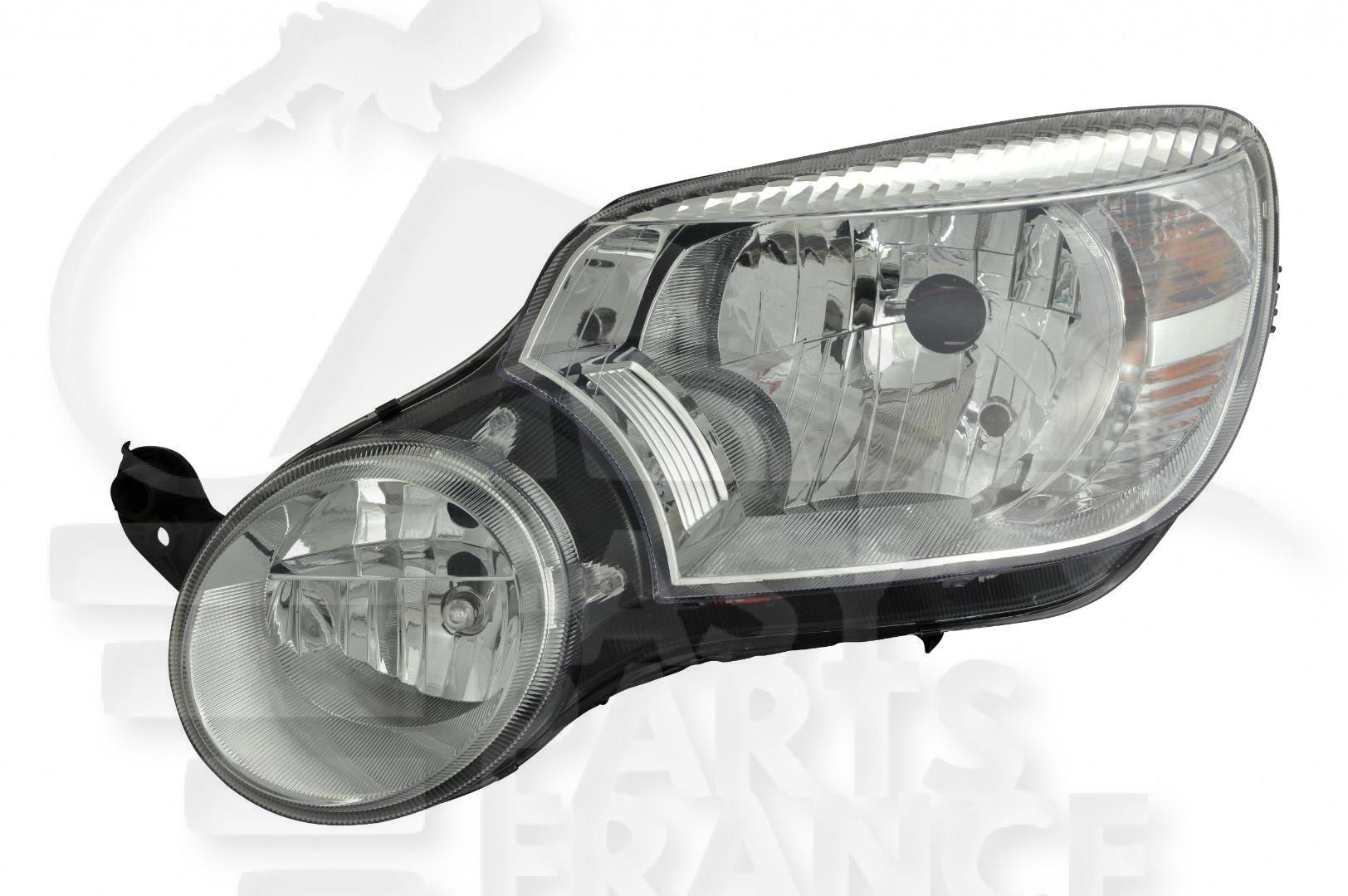 OPT G H4 ELECT A/MOTEUR Pour SKODA YETI - SK070 01/10→08/13