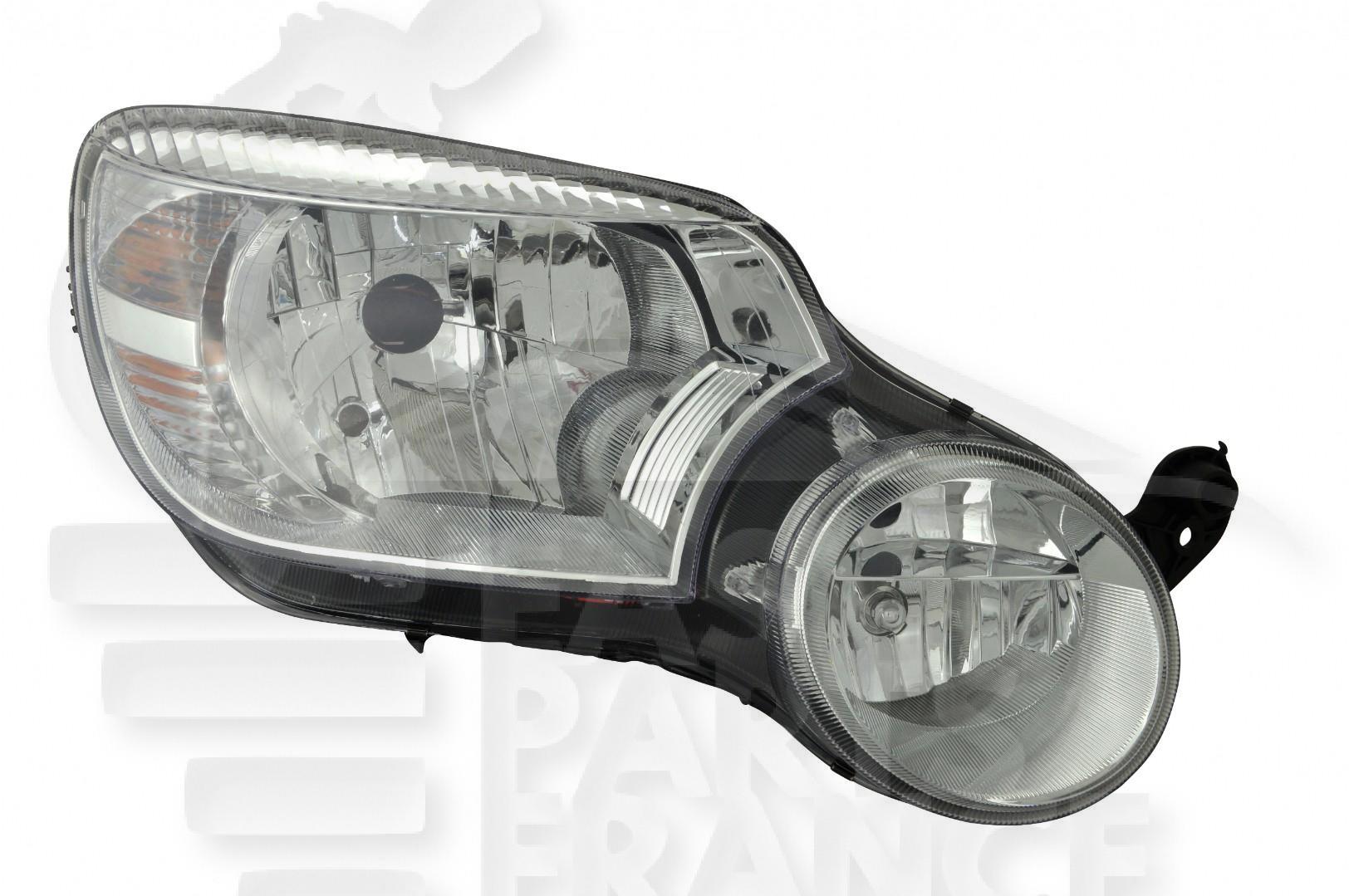 OPT D H4 ELECT A/MOTEUR Pour SKODA YETI - SK070 01/10→08/13