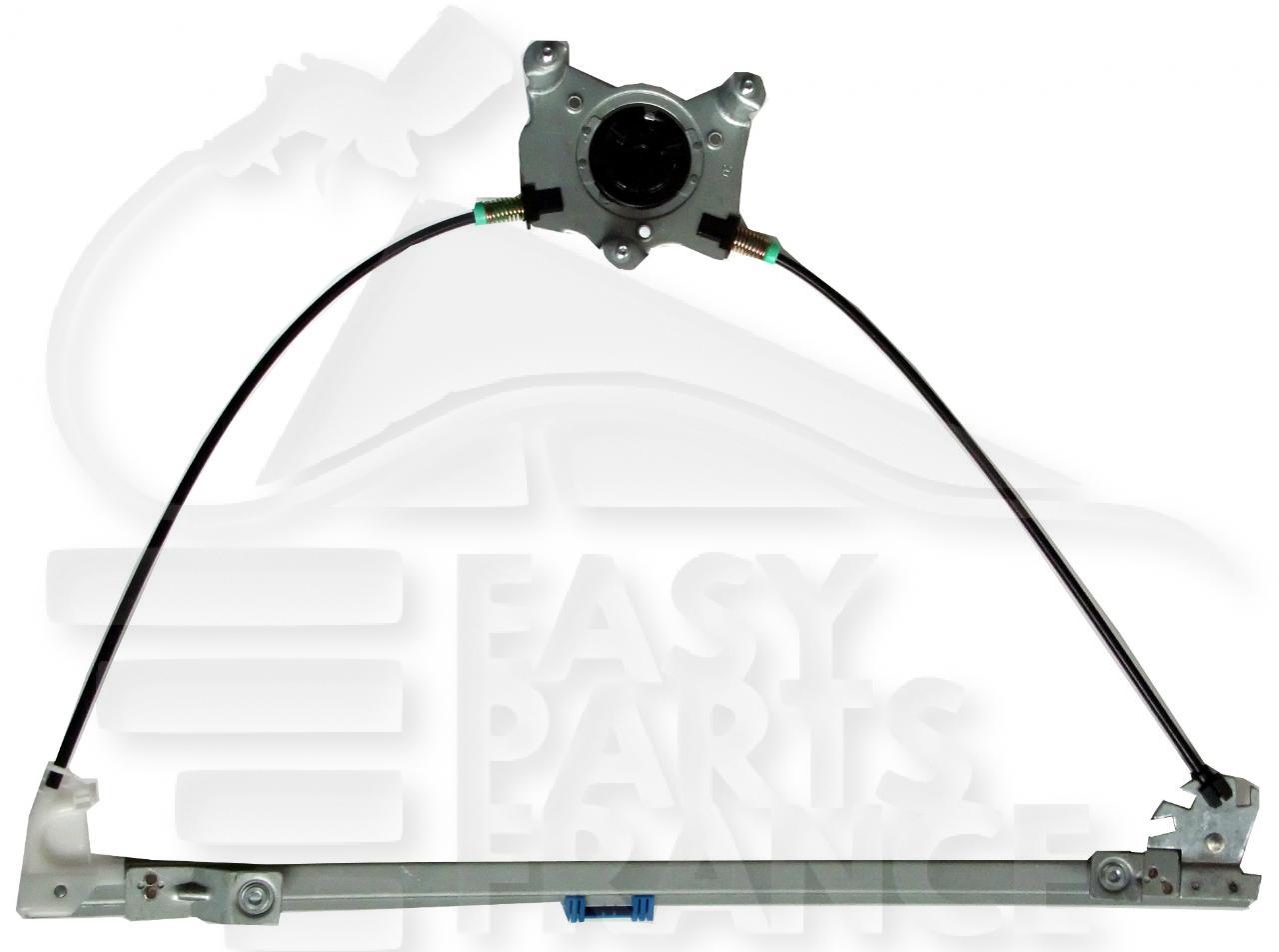 MECANISME DE LEVE VITRE ELECT AVD Pour RENAULT SCENIC - RN131 08/99→06/03
