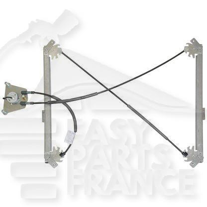 MECANISME DE LEVE VITRE AVG ELECT 2 PTES Pour RENAULT CLIO - RN026 04/09→10/12