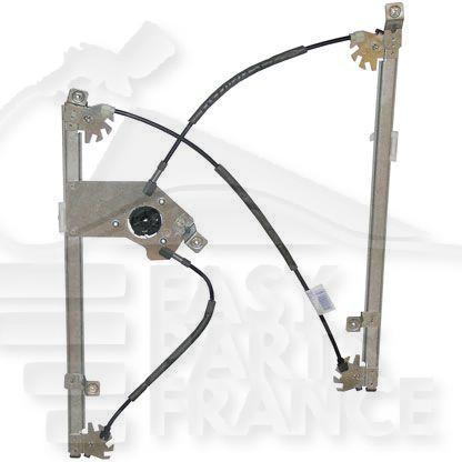 MECANISME DE LEVE VITRE AVG ELECT 4 PTES Pour RENAULT CLIO - RN026 04/09→10/12