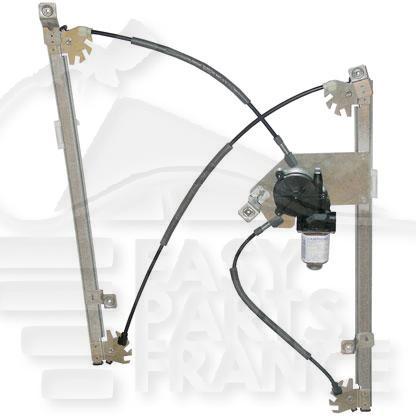 LEVE VITRE AVG ELECT 4 PTES Pour RENAULT CLIO - RN026 04/09→10/12