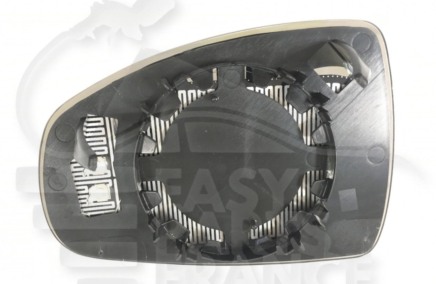 GLACE DE RETRO D +/- CHAUF Pour AUDI A1 - AD020 08/10→06/14