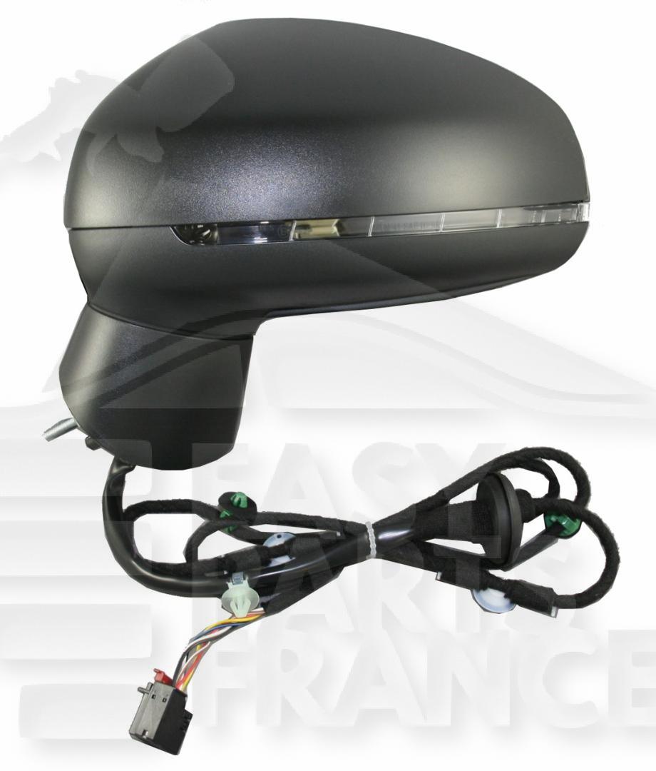 RETRO G ELECT CHAUF A PEINDRE RAB ELECT A/FEU 8 PINS Pour AUDI A1 - AD020 08/10→06/14