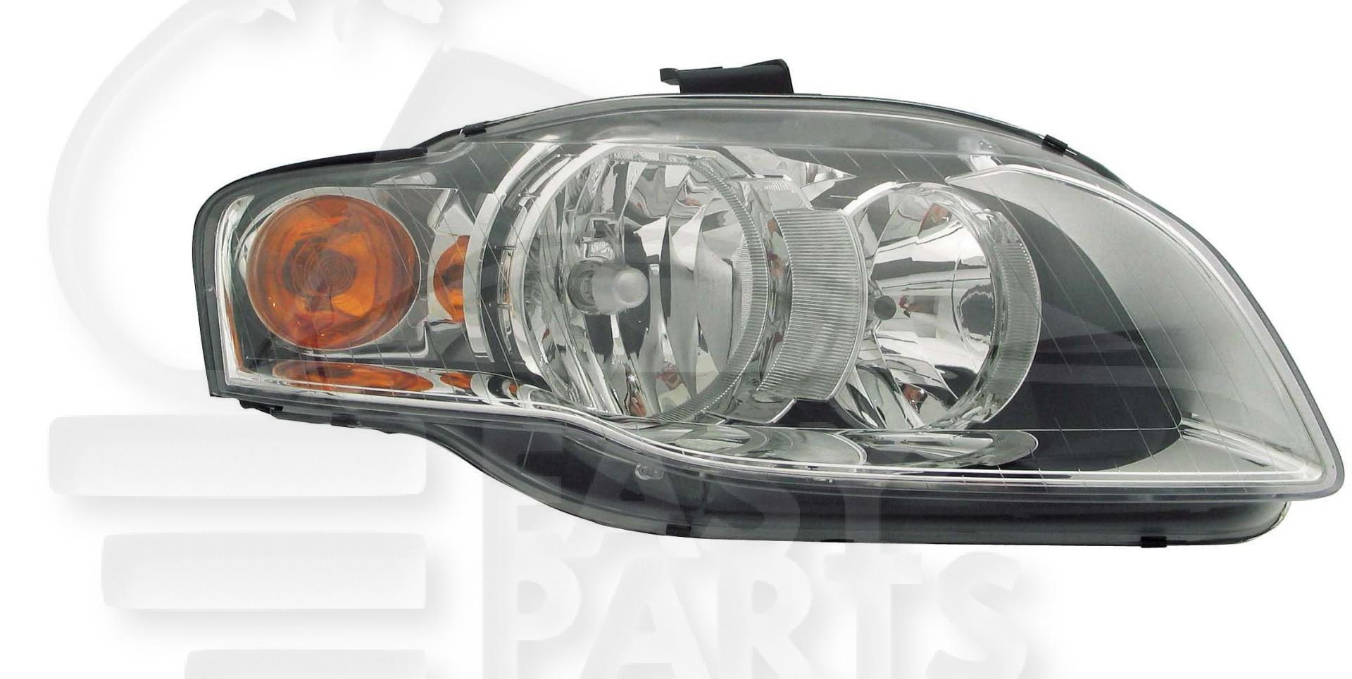 OPT D H7+H7 ELECT A/MOTEUR FEU ORANGE Pour AUDI A4 (B7)- AD063 10/04→11/07