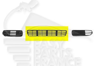 GRILLE DE PC AV CENTRALE Pour AUDI 80 - AD011 08/91→10/94