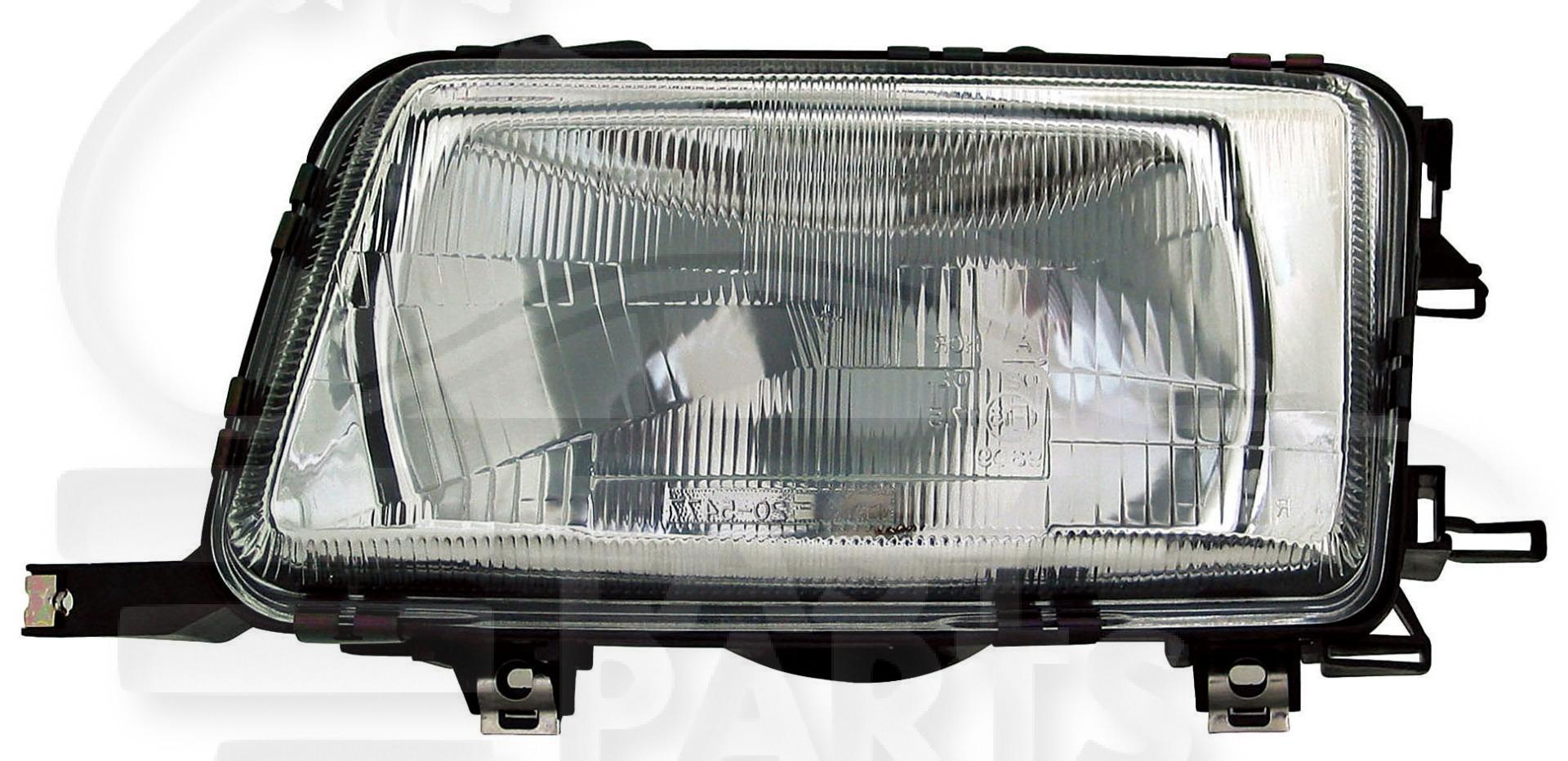 OPT G H4 +/- ELECT S/MOTEUR Pour AUDI 80 - AD011 08/91→10/94