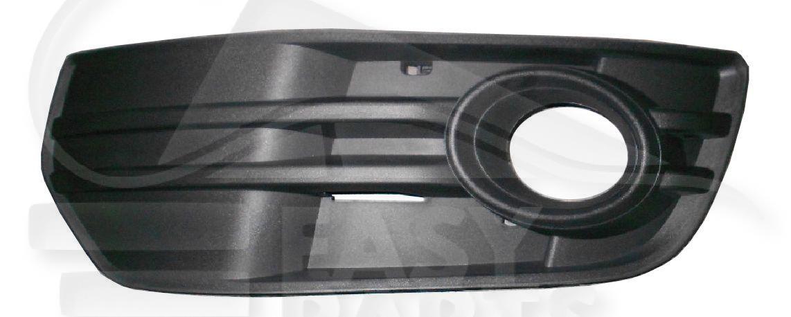 GRILLE DE PC AVG NOIRE A/EMPL AB Pour AUDI Q5 - AD130 11/08→08/11