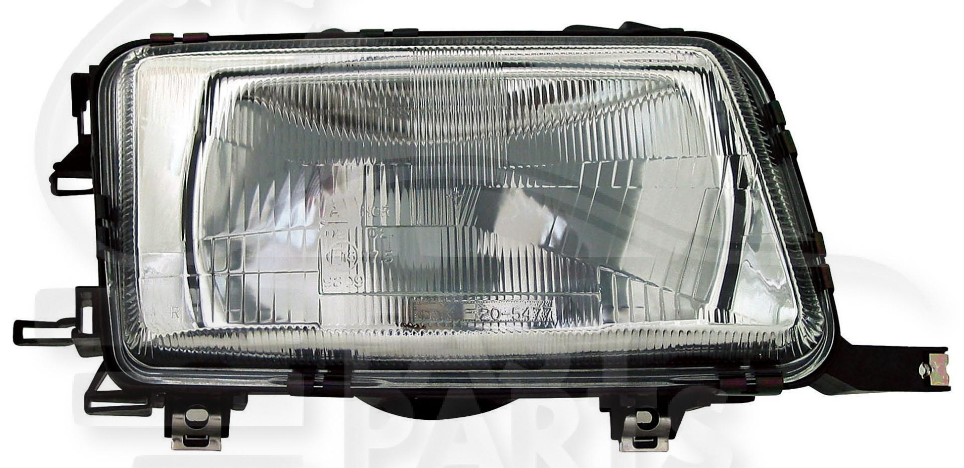 OPT D H4 +/- ELECT S/MOTEUR Pour AUDI 80 - AD011 08/91→10/94