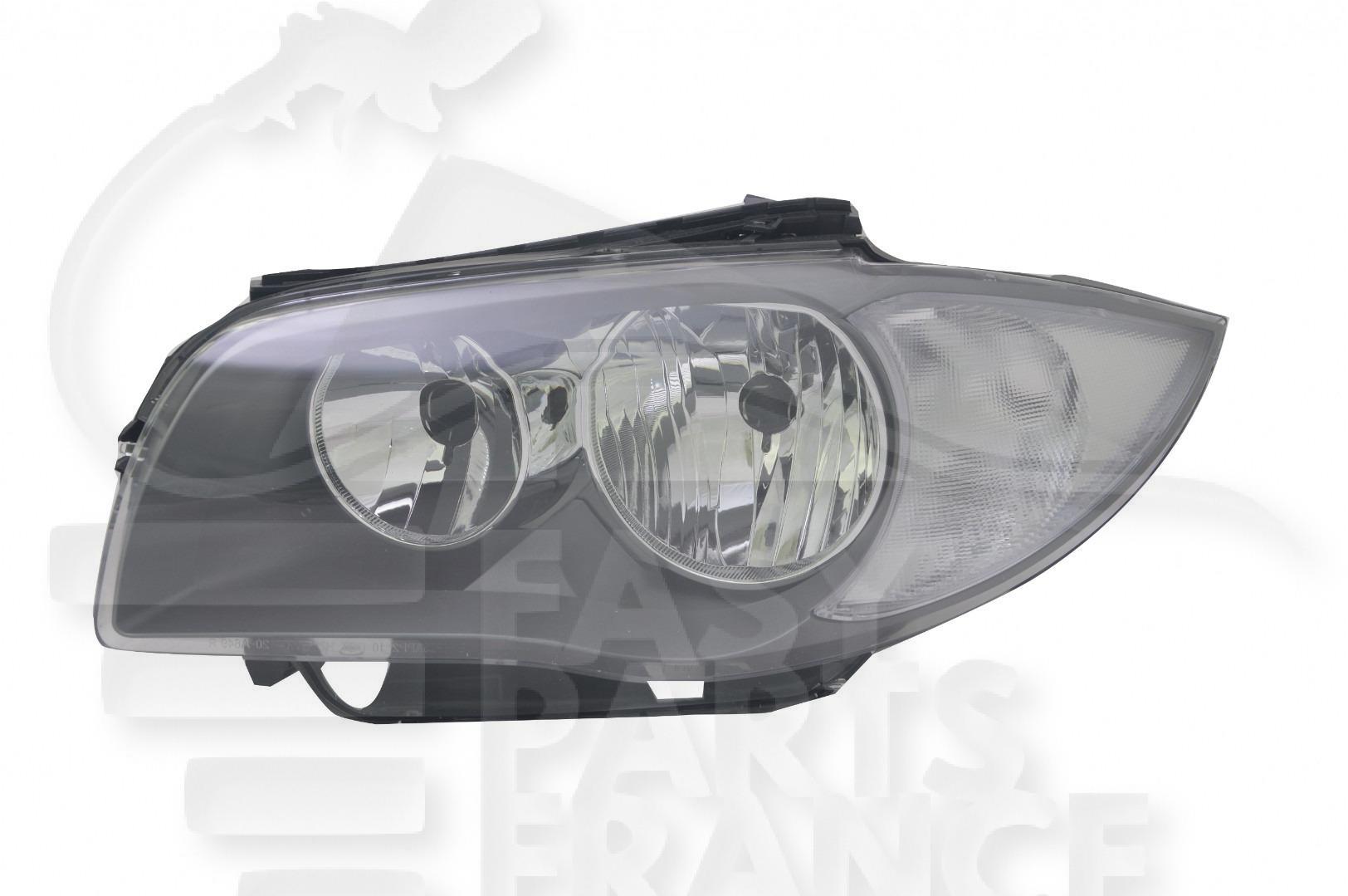 OPT G H7+H7 ELECT F/NOIR S/MOTEUR 03/09→ Pour BMW S1 E87/E81 LCI - BM011 05/07→01/11