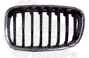 GRILLE DE CALANDRE G CHROMEE - NOIRE - M/SPORT Pour BMW S1 F 20 - BM013 09/11→01/15