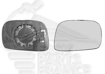 GLACE DE RETRO G CHAUF CONVEX Pour OPEL AGILA - OP010 05/00→08/03