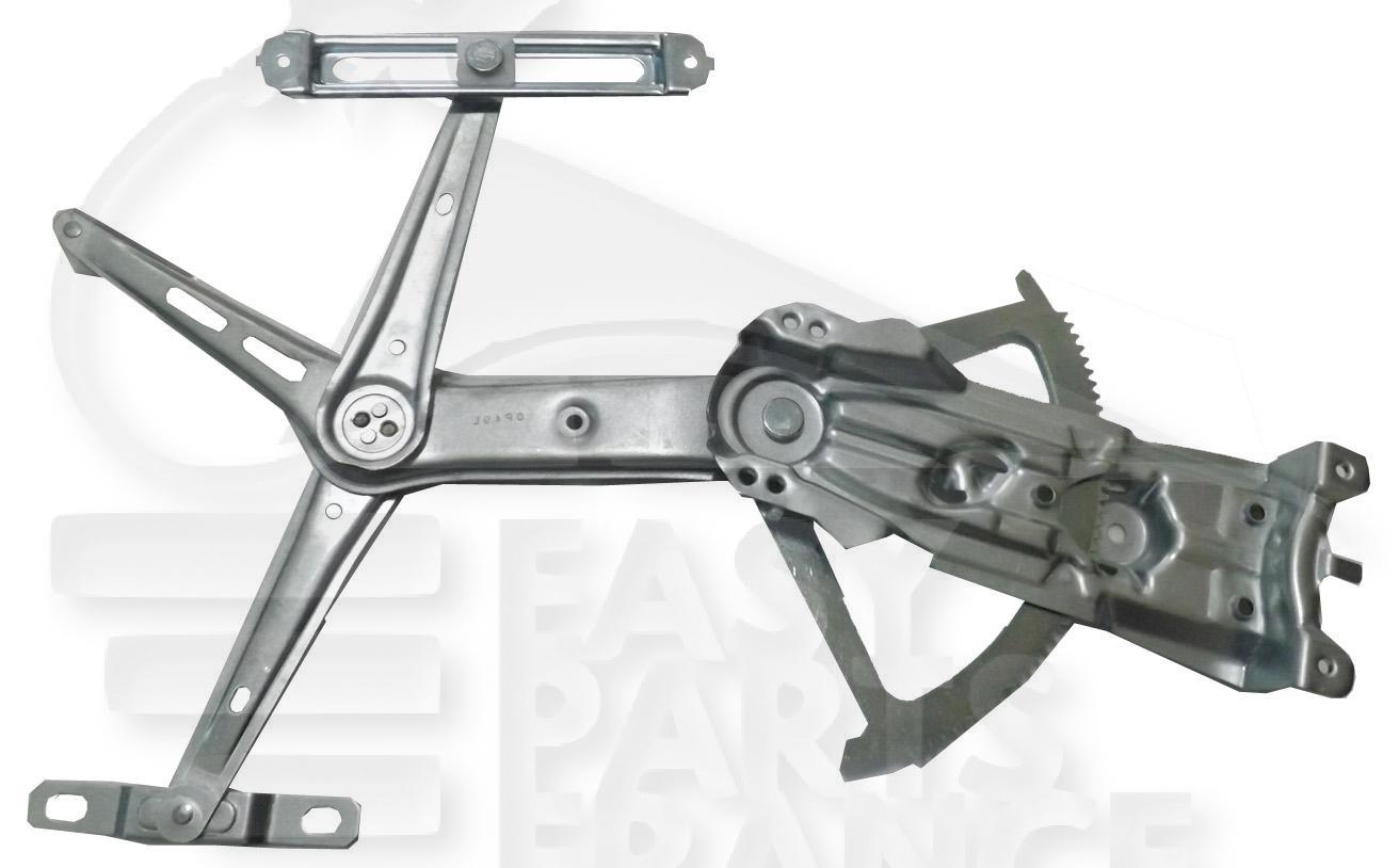 MECANISME DE LEVE VITRE AVD ELECT 2/4 PTES Pour OPEL ASTRA G - OP032 04/98→12/03