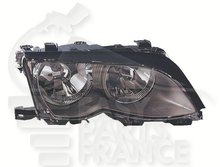 OPT D H7+H7 A/MOTEUR F/NOIR Pour BMW S3 E46 4 PTES / BREAK - BM041 09/01→02/05