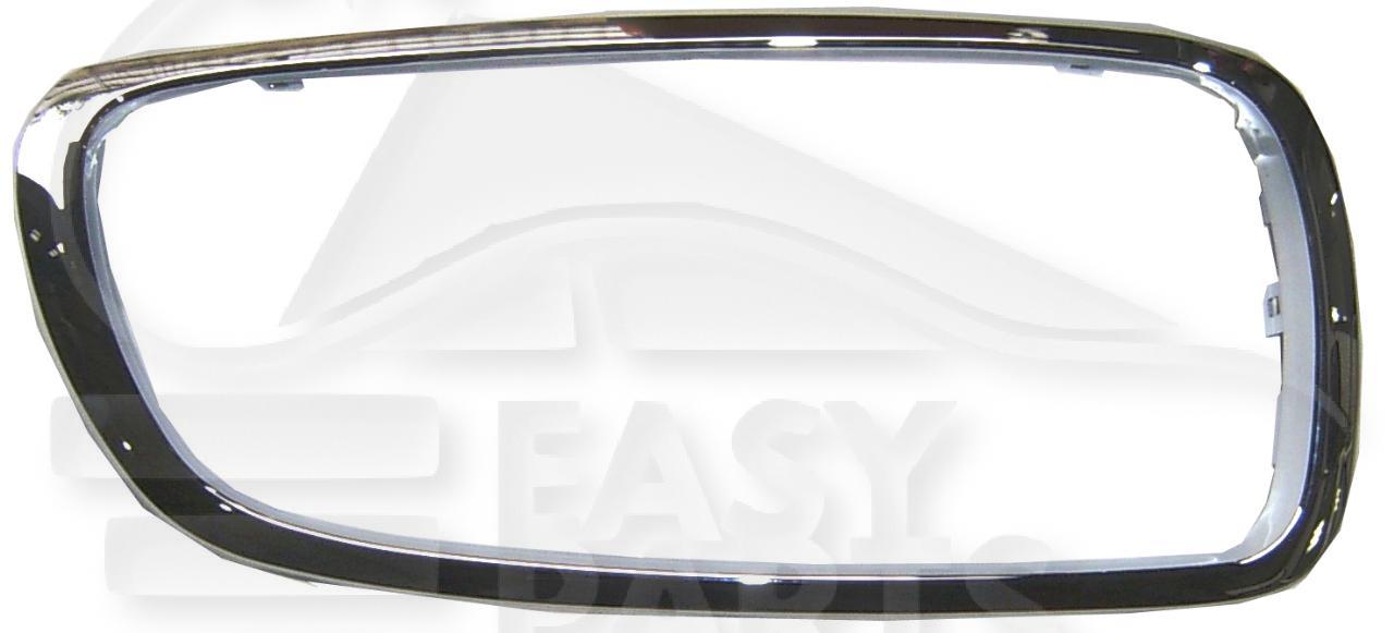 CHROME DE CALANDRE AVD Pour BMW S7 E66 - BM134 01/06→10/08