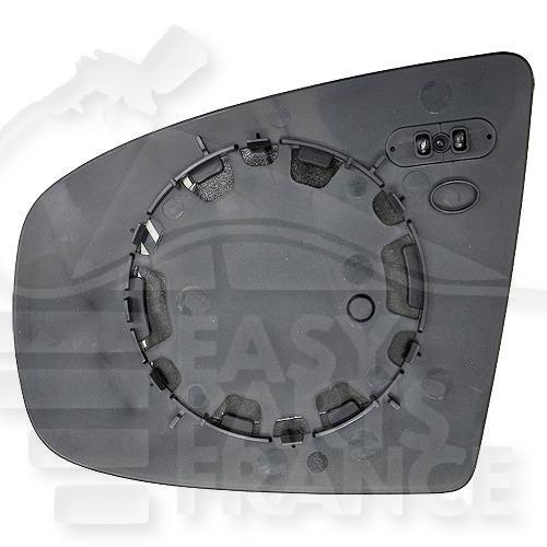 GLACE DE RETRO D ASPHERIQUE CHAUF Pour BMW X 6 E71/E72 - BM180 05/08→07/14