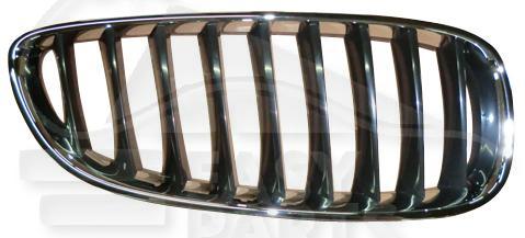 GRILLE DE CALANDRE D NOIRE - CHROMEE Pour BMW Z4 E89 - BM201 03/09→12/13