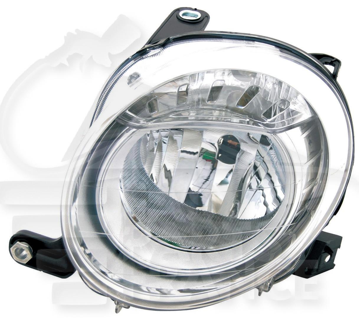 OPT G H7 ELECT A/MOTEUR Pour FIAT 500 - FT010 05/07→06/15
