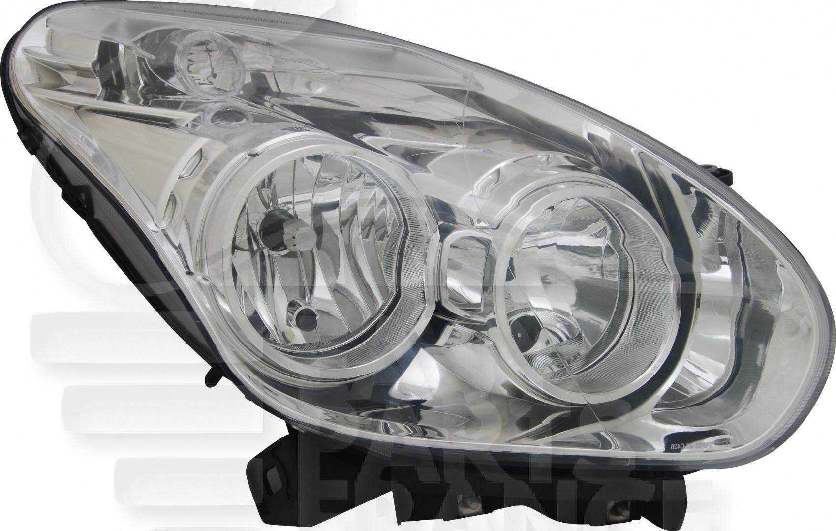 OPT D H7+H1 ELECT A/MOTEUR Pour FIAT DOBLO - FT072 02/10→12/14