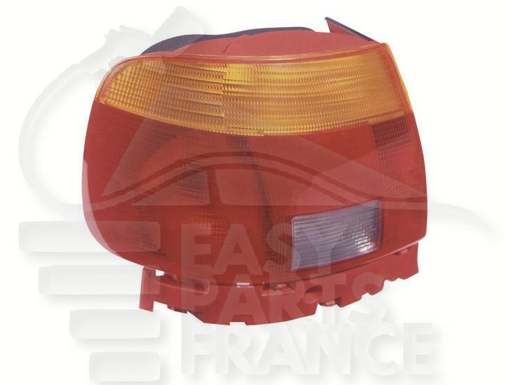 FEU ARG OR/ROUGE →09/96 Pour AUDI A4 - AD060 02/95→01/99