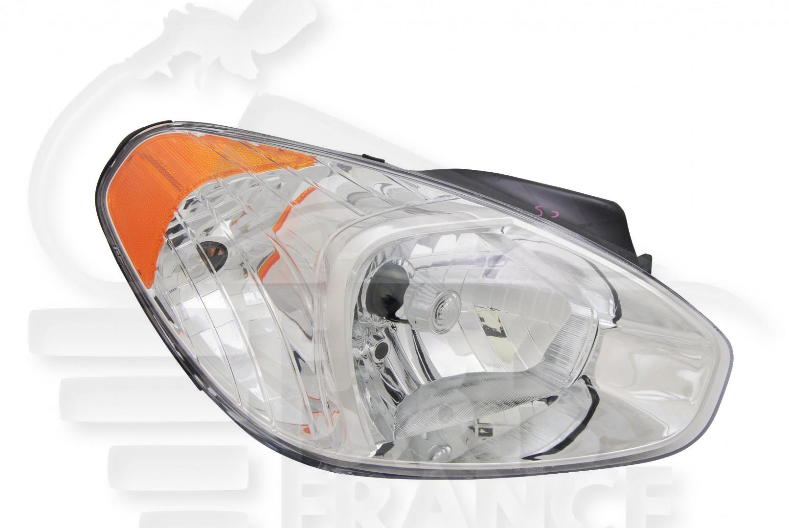 OPT D H4 ELECT S/MOTEUR FEU OR Pour HYUNDAI ACCENT - HY016 06/06→