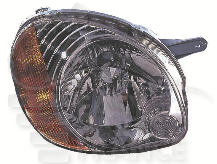 OPT D H4 ELECT S/MOTEUR FEU OR Pour HYUNDAI ATOS PRIME - HY021 03/98→11/03