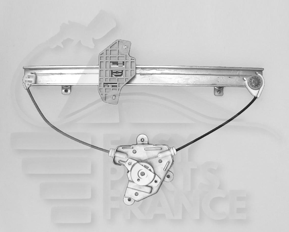 MECANISME DE LEVE VITRE AVD ELECT Pour HYUNDAI ATOS PRIME - HY021 03/98→11/03