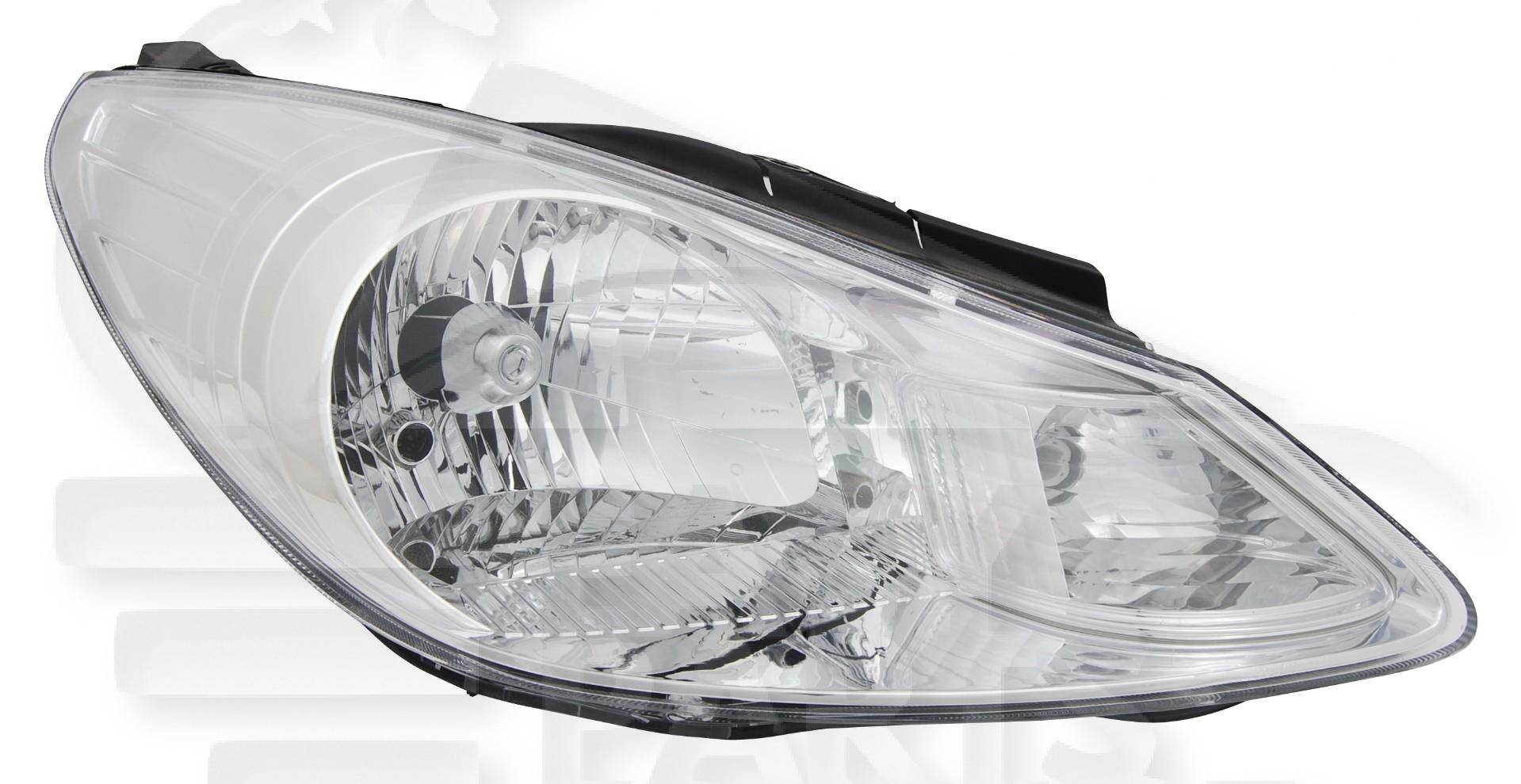 OPT D H4 ELECT A/MOTEUR Pour HYUNDAI I-10 - HY110 09/07→12/09